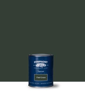 Symphony Topcoat Gloss 1L Tin: Fleet Green